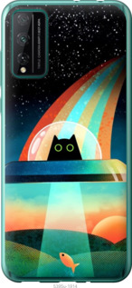

Чохол Кот, нло, радуга, рыба для Huawei Honor Play 4T Pro 1403215