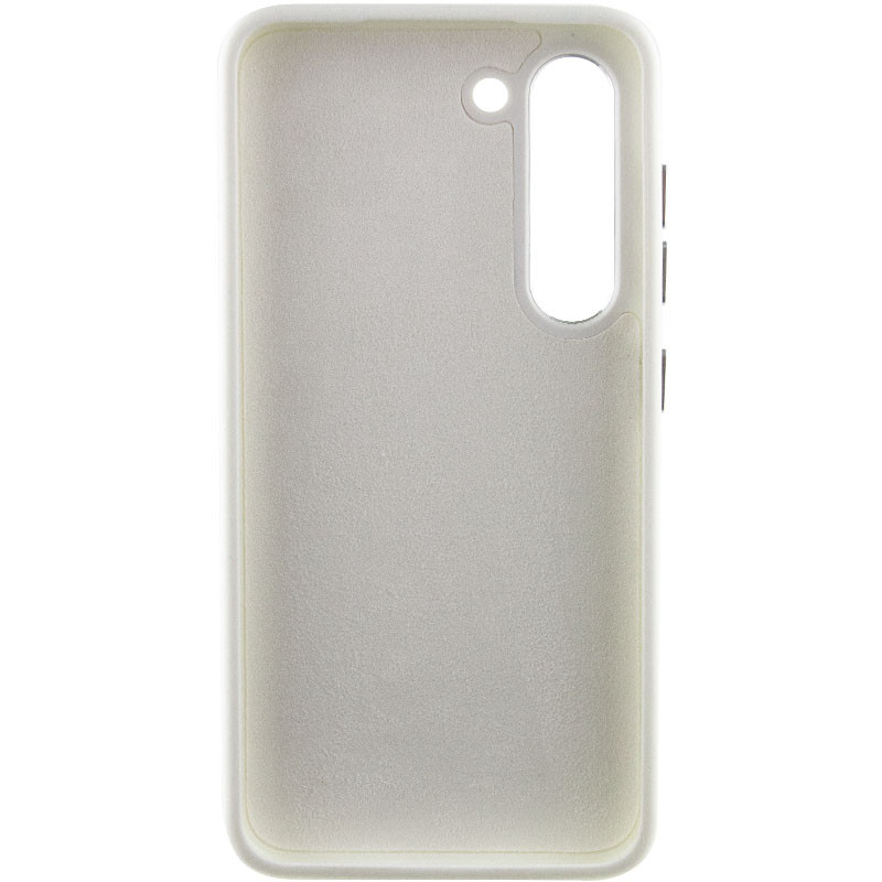 Фото Кожаный чехол Bonbon Leather Metal Style для Samsung Galaxy S23+ (Белый / White) в магазине vchehle.ua