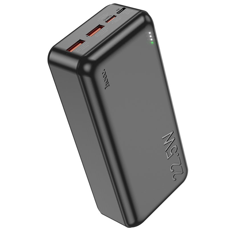 Портативний зарядний пристрій Power Bank Hoco J101B Astute PD20W+22.5W 30000 mAh (Чорний)