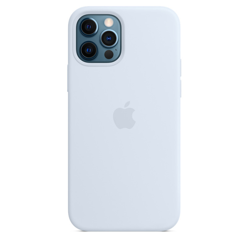 Чехол Silicone Case Full Protective (AA) для Apple iPhone 14 Pro Max (6.7") (Голубой / Cloud Blue)