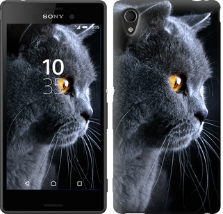 

Чехол Красивый кот для Sony Xperia M4 Aqua E2312 117054