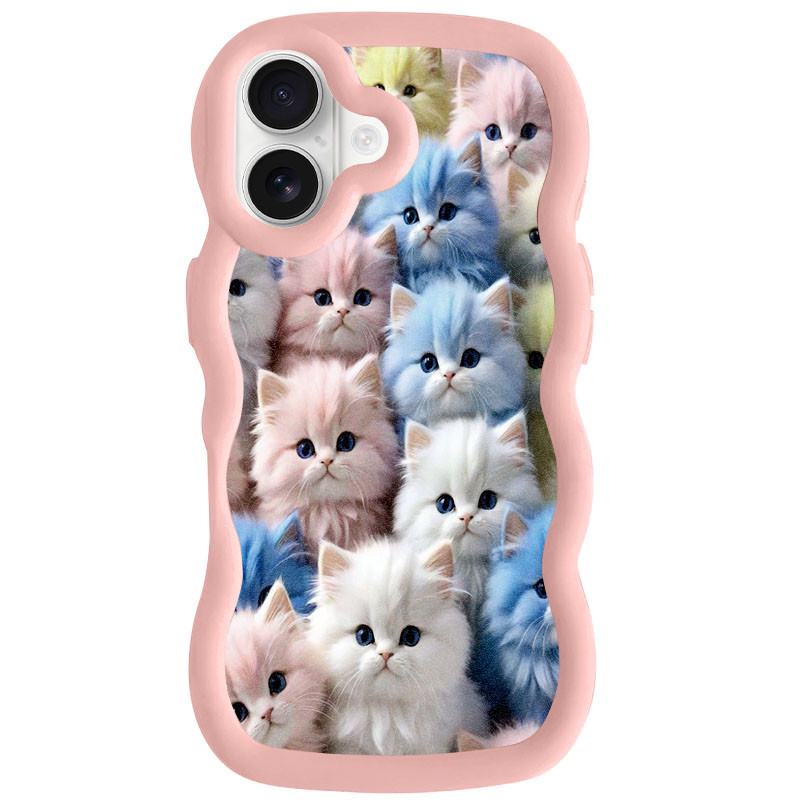 Чохол TPU Cloudy Pictures на Apple iPhone 16 (6.1") (Kittens)