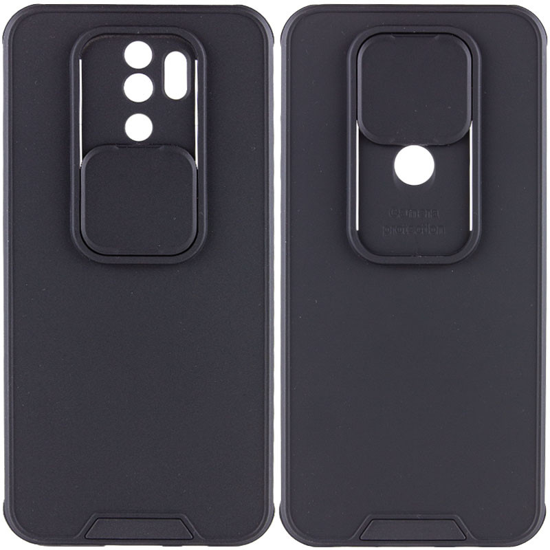 

TPU+PC чохол Lens series на Xiaomi Redmi Note 8 Pro (Чорний) 1213102