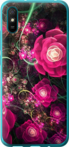 Чехол Абстрактные цветы 3 для Xiaomi Redmi 9A