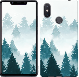 

Чехол Акварельные Елки для Xiaomi Mi8 SE 862741