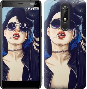 

Чехол Девушка на стиле для Nokia 5.1 670562