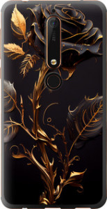 Чехол Роза 3 для Nokia 6.1