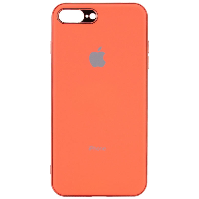 TPU чехол Matte LOGO для Apple iPhone 7 plus / 8 plus (5.5") (Розовый  / Coral)