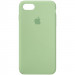 Чохол Silicone Case Full Protective (AA) на Apple iPhone 7 / 8 / SE (2020) (4.7") (Зелений / Pistachio)