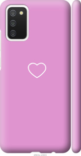 

Чехол Сердце 2 для Samsung Galaxy A03s A037F 1207601