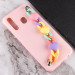 Фото Чохол Chained Heart з підвісним ланцюжком на Samsung Galaxy A20 / A30 (Pink Sand) в маназині vchehle.ua