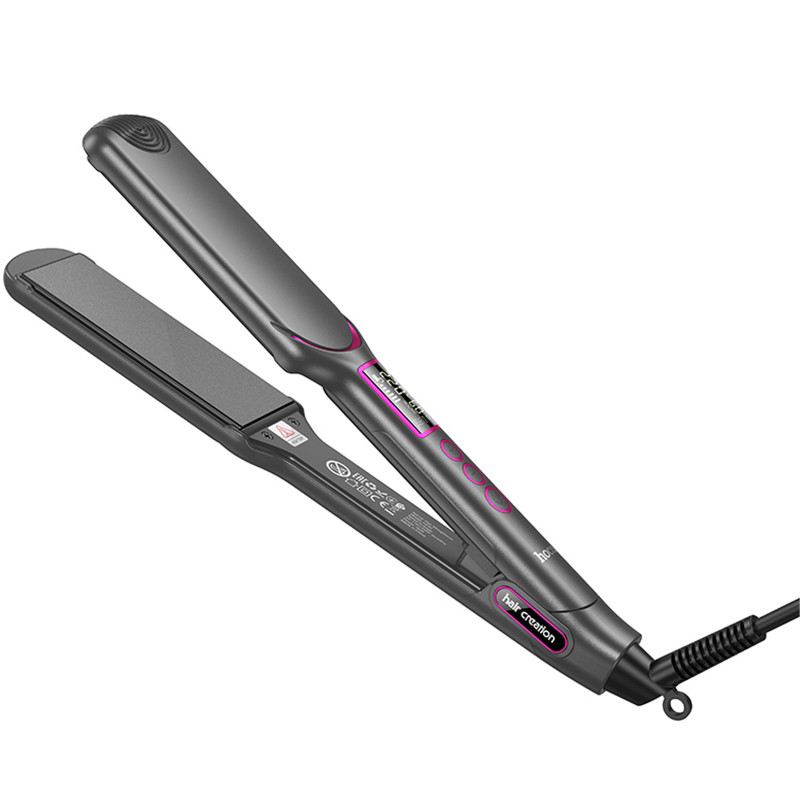 Купити Випрямляч для волосся Hoco HP42 Wide board hair straightener with digital display (Gray) на vchehle.ua