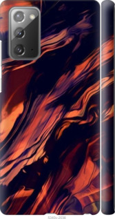 

Чехол Черно-оранжевая абстракция для Samsung Galaxy Note 20 1404417