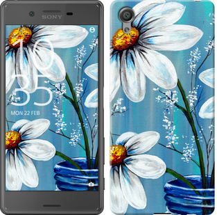 

Чохол Красиві арт-ромашки на Sony Xperia X F5122 323658