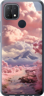 

Чехол Розовые облака для Oppo A15s 1644923