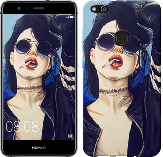 

Чехол Девушка на стиле для Huawei P10 Lite 643923