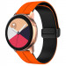 Силіконовий ремінець Classy для Smart Watch 20mm (Orange / Black)