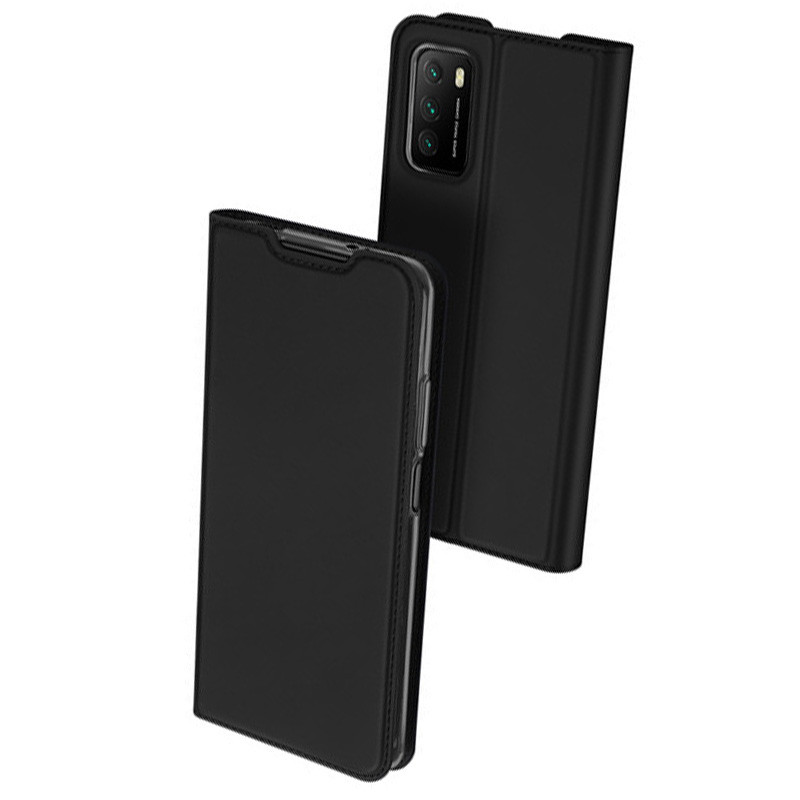 

Чохол-книжка Dux Ducis з кишенею для Xiaomi Poco M3 (Чорний) 1101072