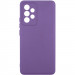 Чехол TPU GETMAN Liquid Silk Full Camera для Samsung Galaxy A32 4G (Фиолетовый / Amethyst)