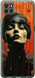 

Чехол Абстрактный портрет v2 для Motorola G9 Power 1631569