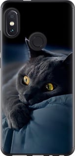 Чехол Дымчатый кот для Xiaomi Redmi Note 5