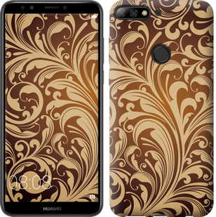 

Чохол Рослинний візерунок для Huawei Y7 Prime (2018) 675089