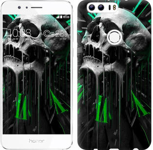 

Чехол Череп-часы для Huawei Honor 8 353011