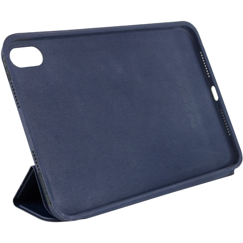 Чохол (книжка) Smart Case Series with logo для Apple iPad Mini 6 (8.3") (2021) (Синій / Dark Blue) в магазині vchehle.ua