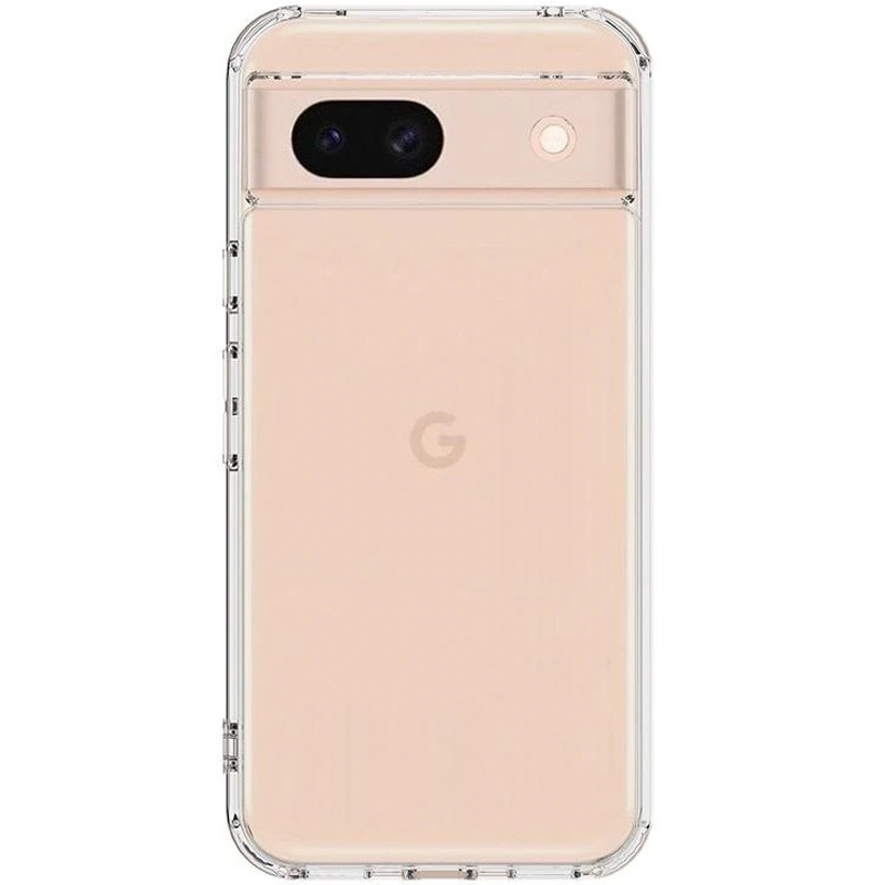 TPU чехол Epic Transparent 1,5mm Full Camera для Google Pixel 8a (Бесцветный (прозрачный))