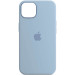 Чехол Silicone Case Full Protective (AA) для Apple iPhone 14 Pro Max (6.7") (Голубой / Blue Fog)