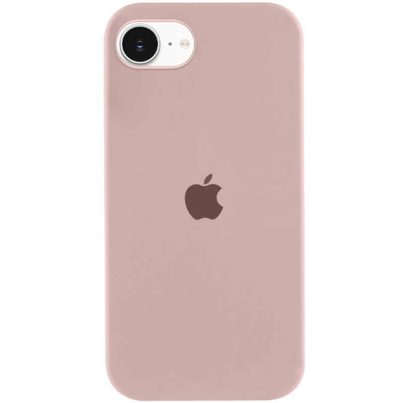 Чехол Silicone Case Full Protective (AA) для Apple iPhone 16e (6.1") (Розовый / Pink Sand)