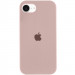 Чехол Silicone Case Full Protective (AA) для Apple iPhone 16e (6.1") (Розовый / Pink Sand)