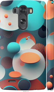 

Чохол Горошок абстракція для LG D856 Dual G3 1543437