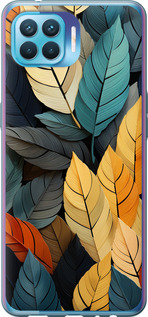 

Чехол Кольорове листя для Oppo Reno 4 Lite 1629700