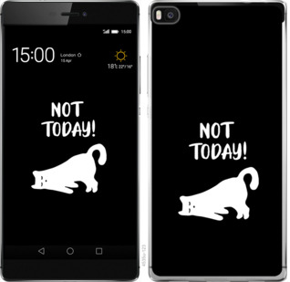 

Чохол Втомлений кіт на Huawei Ascend P8 874464
