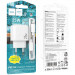 Замовити МЗП Hoco CS53A Surplus PD25W (1USB-C) + кабель Type-C to Lightning (White) на vchehle.ua