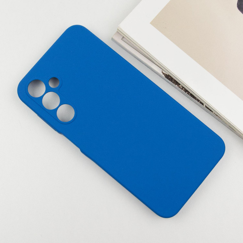 Фото Чехол Silicone Cover Lakshmi Full Camera (AA) для Samsung Galaxy A16 4G/5G (Синий / Navy blue) в магазине vchehle.ua