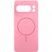 Чехол Silicone Cover Lakshmi Full Camera (AA) with MagFit для Google Pixel 9 Pro XL (Розовый / Light pink)