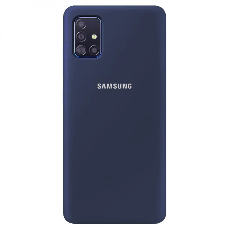 

Чохол Silicone Cover Full Protective (AA) на Samsung Galaxy A51 (Синій / Navy Blue) 871063