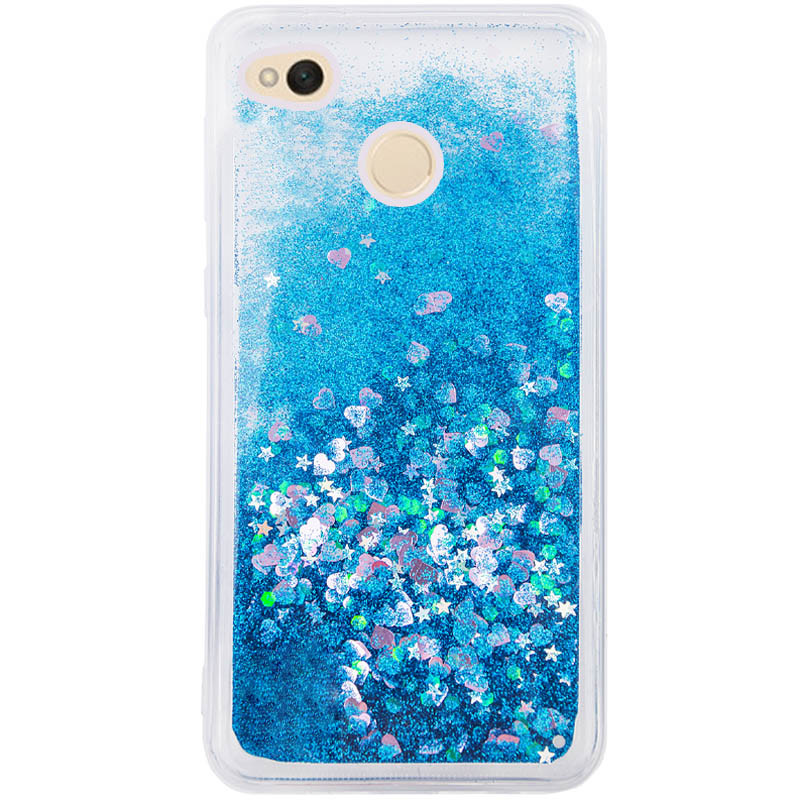 

TPU чохол Liquid hearts на Xiaomi Redmi 4X (Бірюзовий) 592685