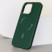 Фото Шкіряний чохол Bonbon Leather Metal Style with Magnetic Safe на Apple iPhone 11 Pro Max (6.5") (Зелений / Pine green) в маназині vchehle.ua
