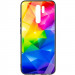 TPU+Glass чехол Diversity для Xiaomi Redmi Note 8 Pro (Rainbow)