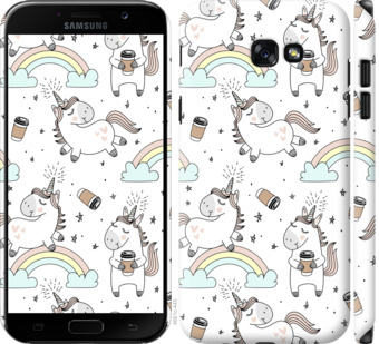 

Чехол Единорог и кофе для Samsung Galaxy A7 (2017) 840636