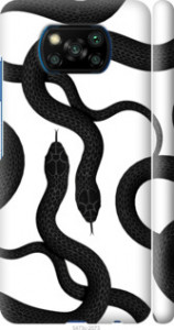 Чехол Змеи для Xiaomi Poco X3