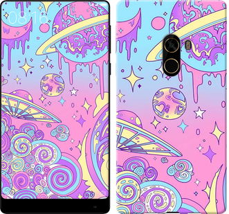 Чохол Рожева галактика на Xiaomi Mi MiX 2