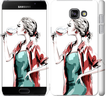 

Чохол Дівчина з келихом на Samsung Galaxy A7 (2016) A710F 841338
