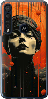

Чехол Абстрактный портрет v2 для Motorola One Macro 1631577