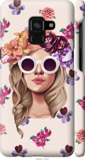 

Чехол Девушка с цветами v2 для Samsung Galaxy A8 2018 A530F 586773