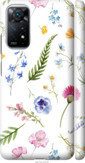 

Чехол Цветочный фон v2 для Xiaomi Redmi Note 11S 1440180