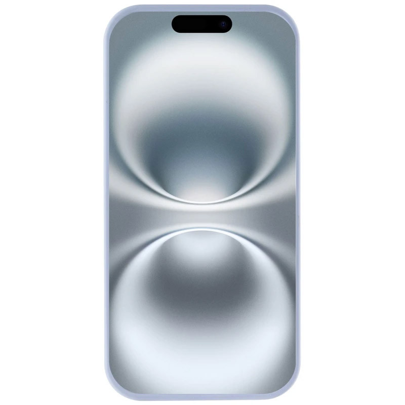 Фото Чохол Silicone Case Full Camera Protective (AA) на Apple iPhone 16e (6.1") (Блакитний / Lilac Blue) на vchehle.ua